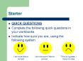 Starter PowerPoint PPT Presentation
