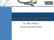 Startersformaliteiten