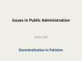 Issues in Public Administration PowerPoint PPT Presentation