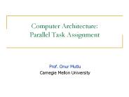 Computer Architecture: Parallel Task Assignment