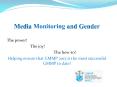 Media Monitoring and Gender PowerPoint PPT Presentation