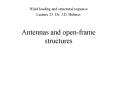 Antennas and open-frame structures PowerPoint PPT Presentation