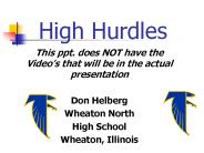 High Hurdles