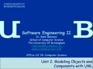 Unit 2. Modeling Objects and