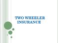 Two Wheeler Insurance