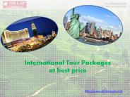 International Tour Packages