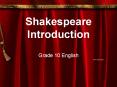 Shakespeare Introduction PowerPoint PPT Presentation