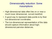 Dimensionality%20reduction:%20Some%20Assumptions