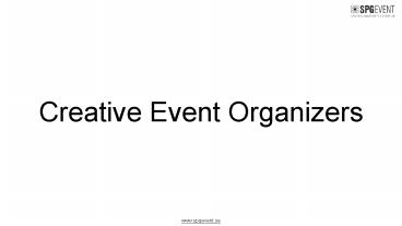 Creative Event Organizers