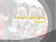 German Clothing for Women
