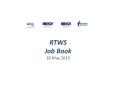 RTWS Job Book 18 May 2015 PowerPoint PPT Presentation