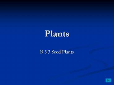 Plants