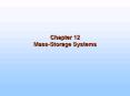 Chapter%2012%20Mass-Storage%20Systems PowerPoint PPT Presentation