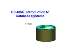 CS 405G: Introduction to Database Systems