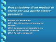 Presentazione di un modulo di storia per una quinta classe geometra PowerPoint PPT Presentation