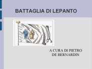 BATTAGLIA DI LEPANTO
