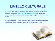 LIVELLO CULTURALE