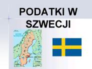 PODATKI W SZWECJI