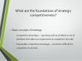 What are the foundations of strategic competitiveness? PowerPoint PPT Presentation
