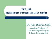 Dr. Joan Burtner, CQE