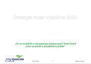 Strategie Kraje Vysocina 2020