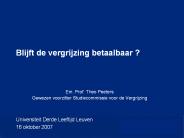 Em. Prof. Theo Peeters