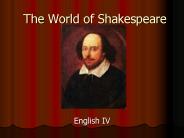 The World of Shakespeare