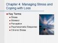 Chapter 4: Managing Stress and Coping with Loss PowerPoint PPT Presentation