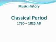 Music History
