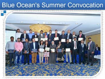 Blue Ocean's Summer Convocation (1)