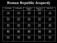 Roman Republic Jeopardy PowerPoint PPT Presentation
