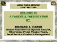 ARMY FOOD SERVICE CONTRACTING PowerPoint PPT Presentation