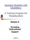 Assisting%20Students%20with%20Disabilities:%20A%20Training%20Program%20for%20Paraeducators PowerPoint PPT Presentation