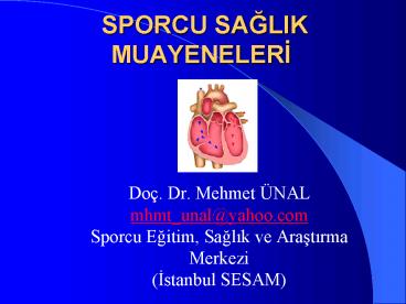 SPORCU SAGLIK MUAYENELERI