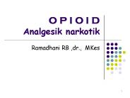 O P I O I D Analgesik narkotik