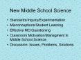 New%20Middle%20School%20Science PowerPoint PPT Presentation