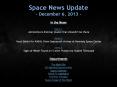 Space News Update PowerPoint PPT Presentation