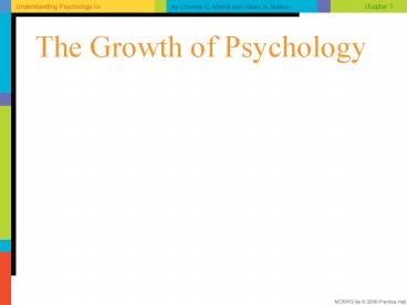 The Growth of Psychology