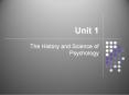 The History and Science of Psychology PowerPoint PPT Presentation