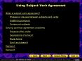 Using Subject-Verb Agreement PowerPoint PPT Presentation