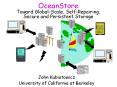 OceanStore Toward Global-Scale, Self-Repairing, Secure and Persistent Storage PowerPoint PPT Presentation
