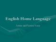 English Home Language PowerPoint PPT Presentation