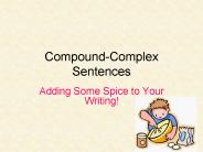 Compound-Complex Sentences