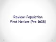 Review: Population PowerPoint PPT Presentation