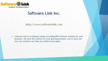 ERP Solution for your Business