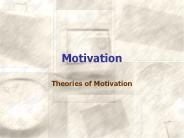 Motivation