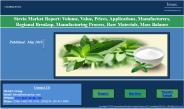 Stevia Market | Price, Manufacturing Plant report