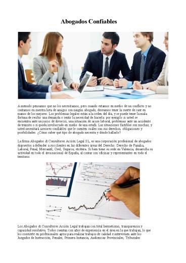 Abogados Confiables