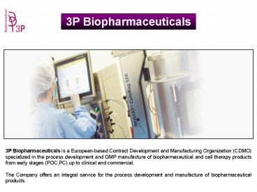 European Biotechnology Company