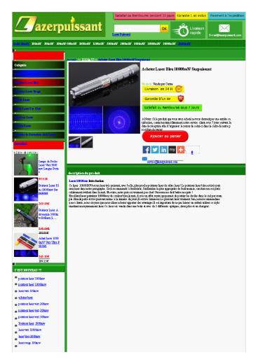 laser pointeur 10000mw